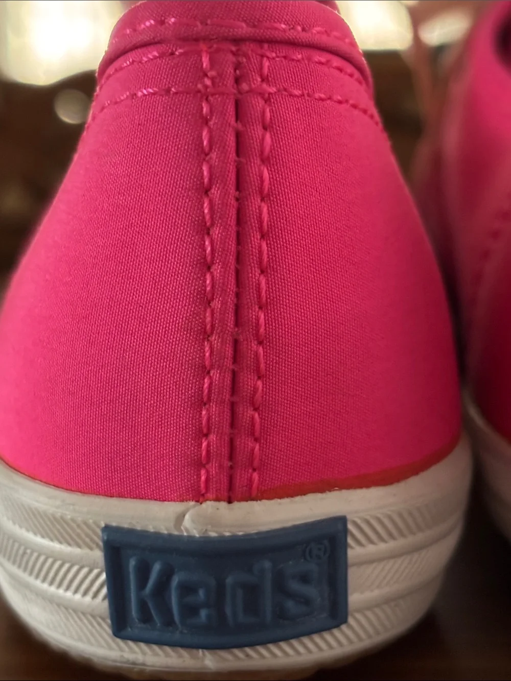 VINTAGE 90’S PINK MICROFIBER KEDS OXFORD SNEAKERS